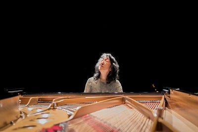 This is a picture of Mitsuko Uchida
