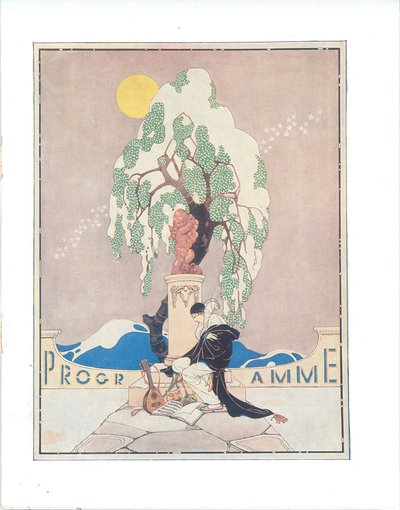 This is a picture of Programme cover from 1933