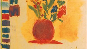 This is a picture of Painting by Helga Pollak, one of the children in Terezín © courtesy of the State Jewish Museum, Prague