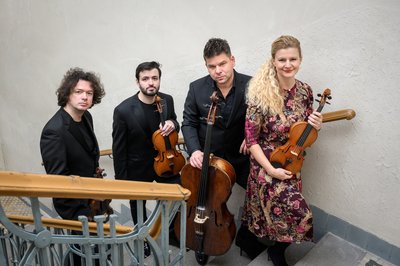 This is a picture of Pavel Haas Quartet